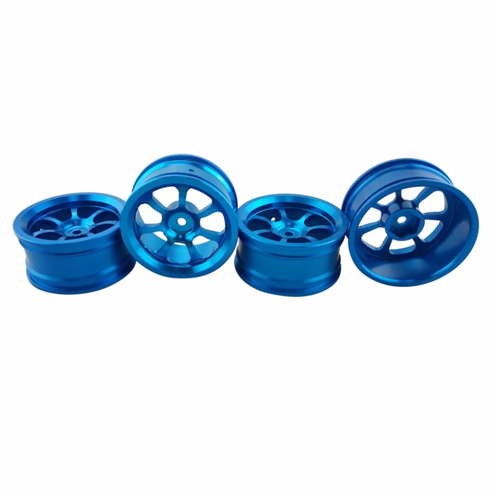 Aluminium Alloy Wheel Hub 4pcs Spare Parts for 118 Wltoys A949 A959