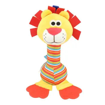 

Baby Soft Animal Rattles Bed Crib Stroller Music Hanging Bell Gutta Percha Plush Doll Stuffed Toys Hanging Rattles Plush Toy