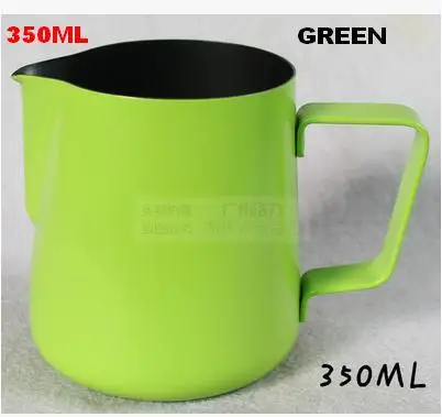 350ml/12oz антипригарное покрытие Нержавеющая сталь молочный кувшин/кувшин