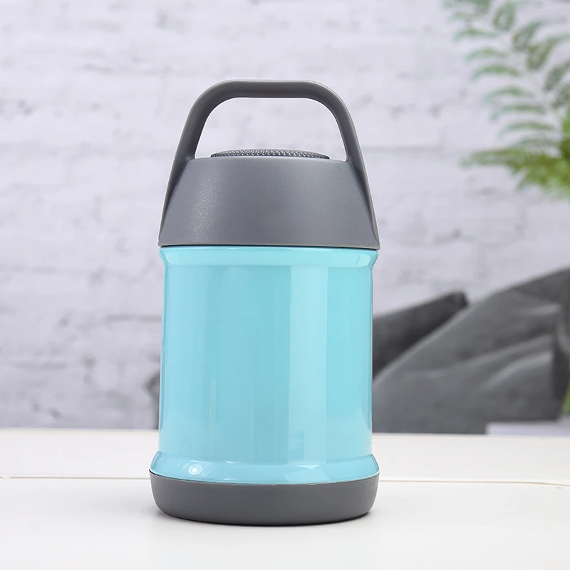 

500ml Stainless Steel Vacuum Thermos Box Insulated Food Soup Container Jar Flask practical