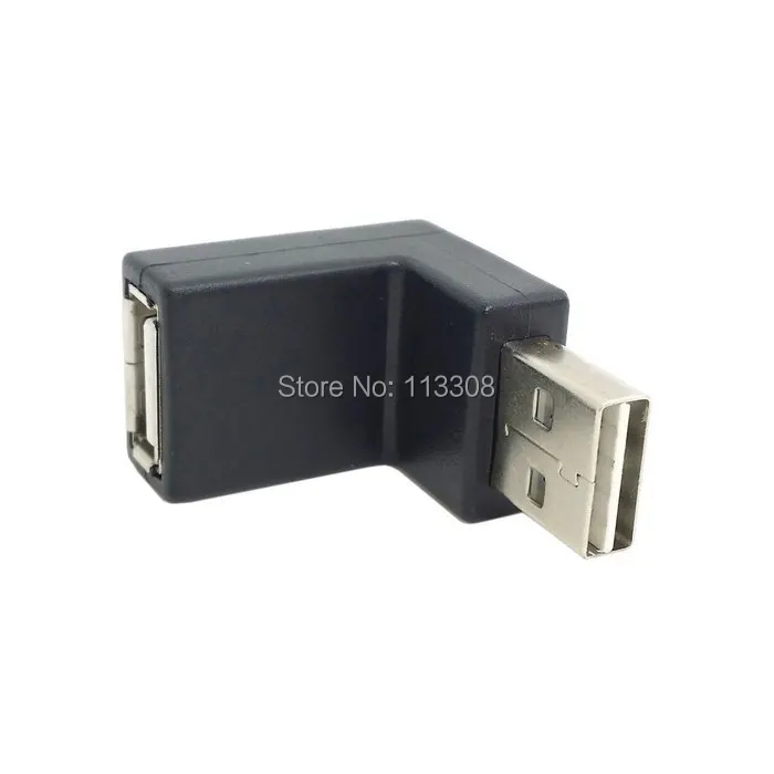 Excellent 200pcs / lots USB 2.0 A type Male to Female Extension Adapter Down & Up Angled angle 90 Degree Reversible Design, By DHL UPS 2 Excellent 200pcs / lots USB 2.0 A type Male to Female Extension Adapter Down & Up Angled angle 90 Degree Reversible Design, By DHL UPS 2