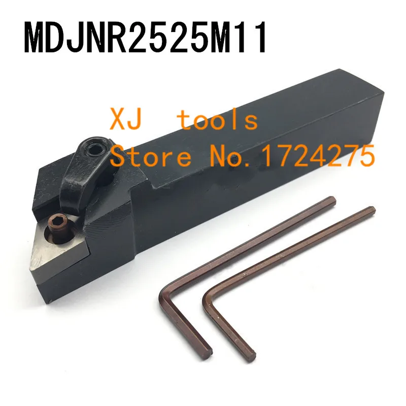 

MDJNR2525M11/ MDJNL2525M11 Metal Lathe Cutting Tools,CNC Turning Tool,Lathe Machine Tools, External Turning Tool Type MDJNR/L