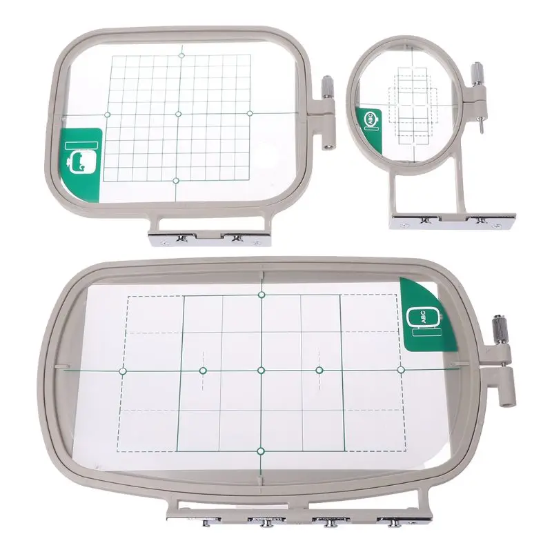  Household Embroidered Box Hoop Set Frame For Brother NV950D SE270D Sewing Machine 3 Sizes Multi-fun