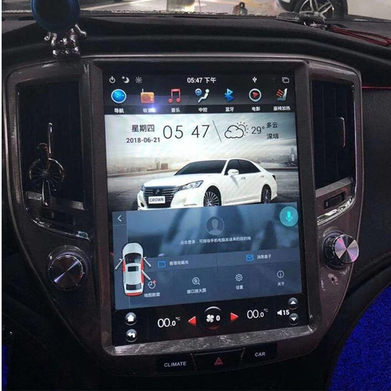 Perfect LiisLee Car Multimedia GPS HiFi Audio Radio Stereo For Toyota Crown S210 2012~2018 Original Style Navigation NAVI 2