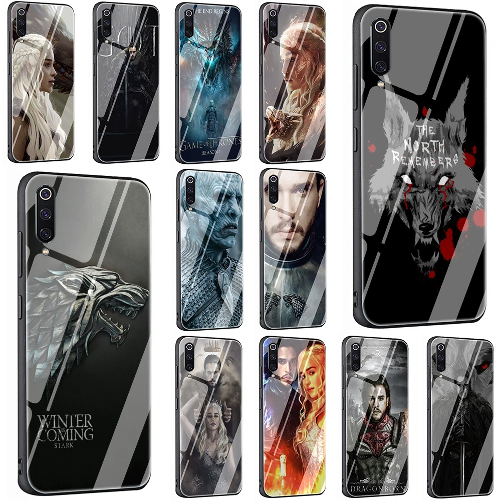 

Game Thrones Daenerys Tempered Glass Phone Cover Case For Xiaomi Mi 8 9 Redmi 4X 6A Note 5 6 7 Pro Pocophone F1