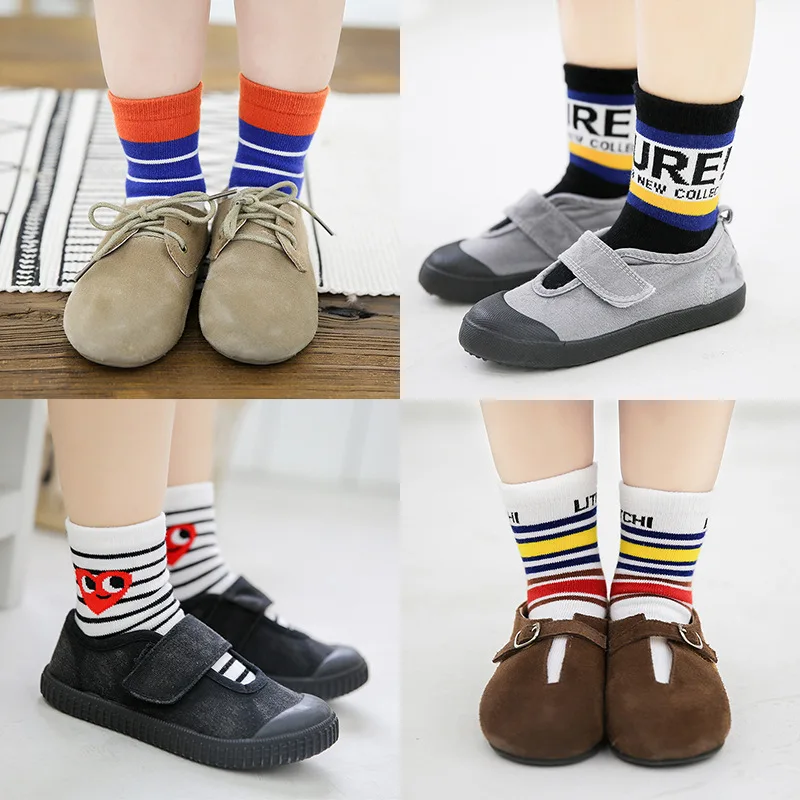 

1009 socks wholesale Korean version of cartoon children's socks 2018 fall new product male and female baby sports