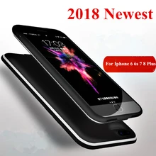 For iphone 8 Plus Battery Case 7500 Mah Battery Charger Cover Power Bank For iphone 6 6s Plus 7 8 Plus Battery Case 5.5 Inch