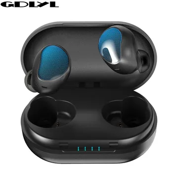 

GDLYL tws-t10 Wireless Earphone Sports TWS True Wireless Earbuds auriculares Bluetooth V5.0 Earphones with 1200mAh Charging Dock