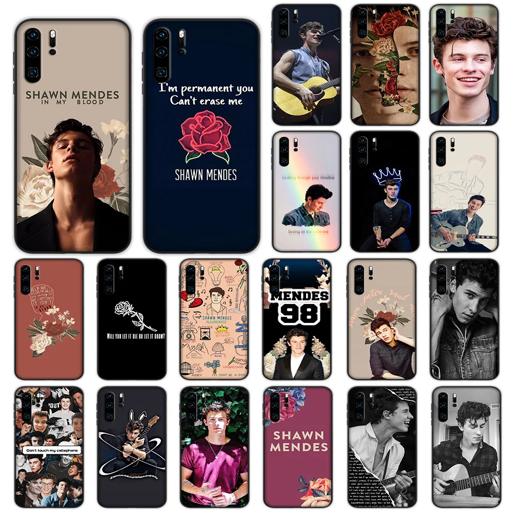 

Shawn Mendes Soft Case for Huawei P30 P20 P10 Lite Pro P Smart 2019 Cover