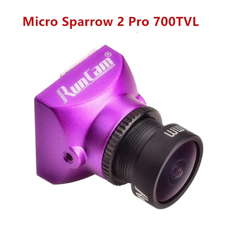 RunCam Micro Sparrow 2 Pro CMOS 1 8 мм/2 мм 700TVL 4:3 Super WDR OSD FPV камера для радиоуправляемых моделей