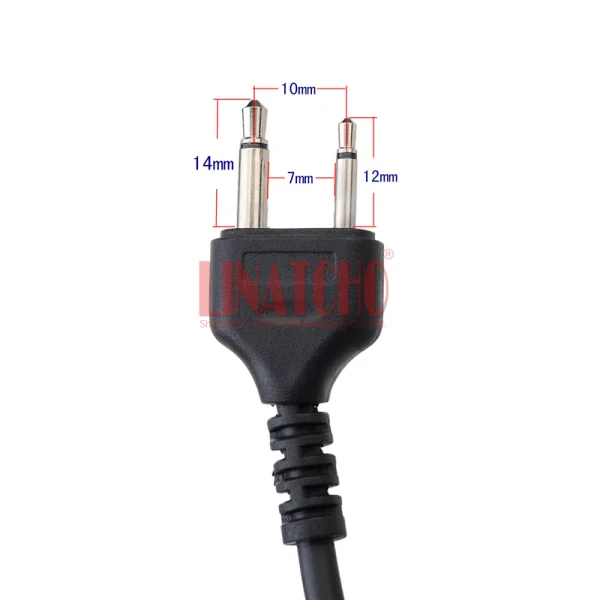 2 Pin Ear Bone вибрирующий наушник микрофон с Finger PTT для ICOM IC-V8 Walkie Talkie