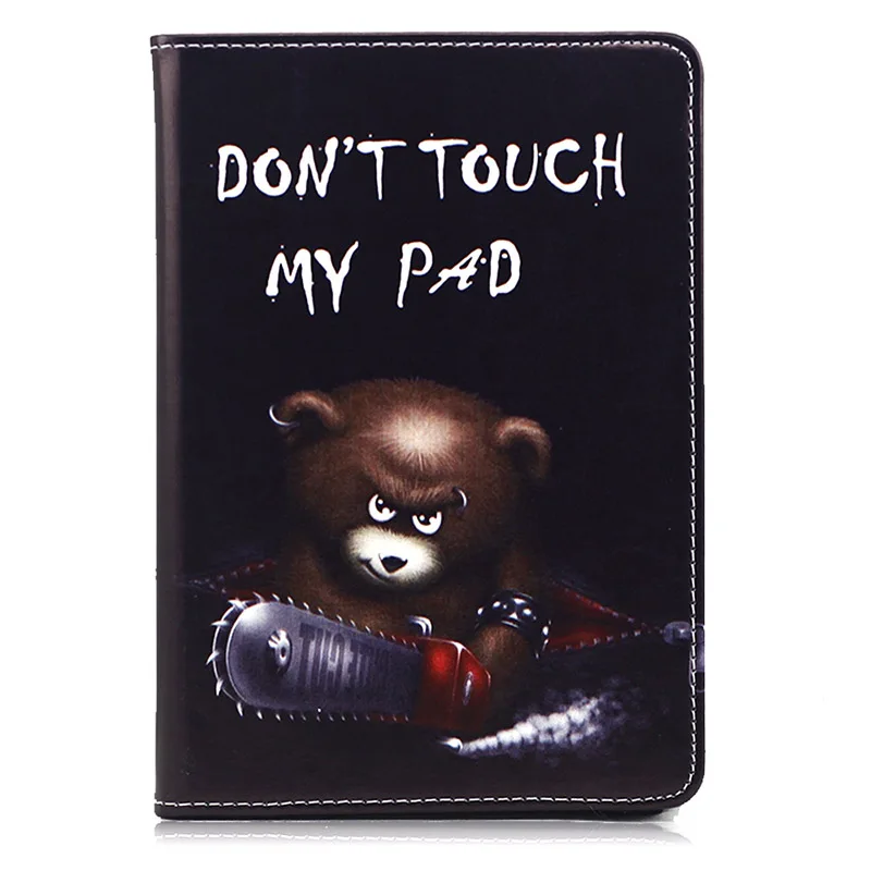 Printed PU Leather Leather Case Cover For Apple iPad Air 2 Smart Cover Stand Tablet Cases Funda For iPad 6 Auto Sleep Wake UP (7)