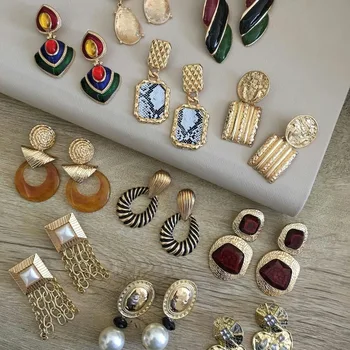 

Miwens Punk Boho Metal Geometric Drop Dangle Earrings Women Wholesale Handmade Factory Jewelry Ear Accessories Dropshipping A229