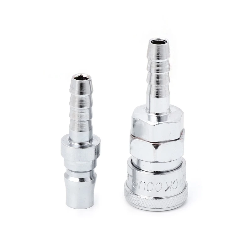 

2019 New 2 Pcs 8mm Pneumatic Air Line Hose Quick Release Coupler Connectors Compressor