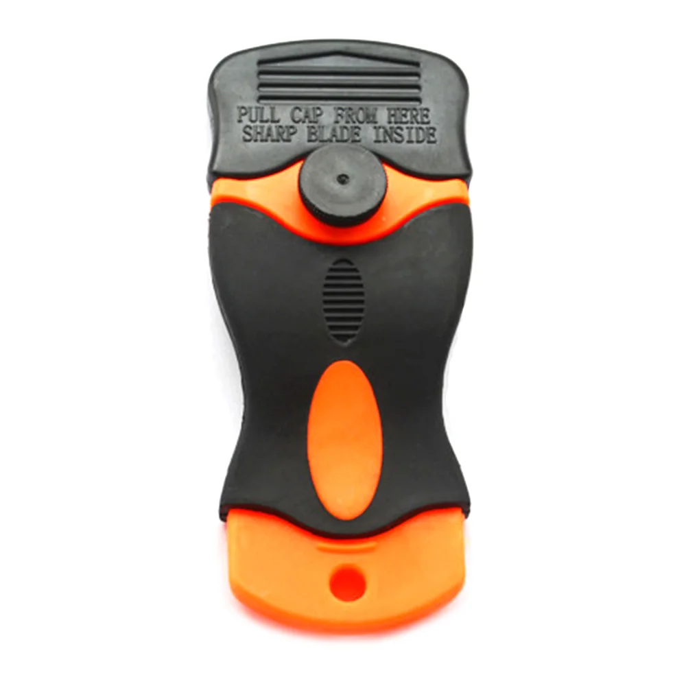 

Mini Auto Loading Scraper Cleaning Glass Window Glue Sticker Stove Top Blades Oven Razor Scraper 1.5" Blade