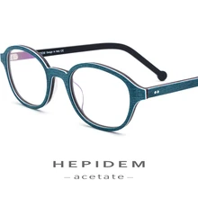 Ацетатные очки, оправа для мужчин, круглые очки по рецепту, очки,, женские, умник, близорукость, оптическая оправа, деревянные зерна, очки 9102