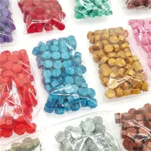 100 шт перламутровый белый Wseal штамп воск винтажный воск печать штамп планшет Pill Бисер для конверта Свадебный Воск Печать древний уплотнительный воск