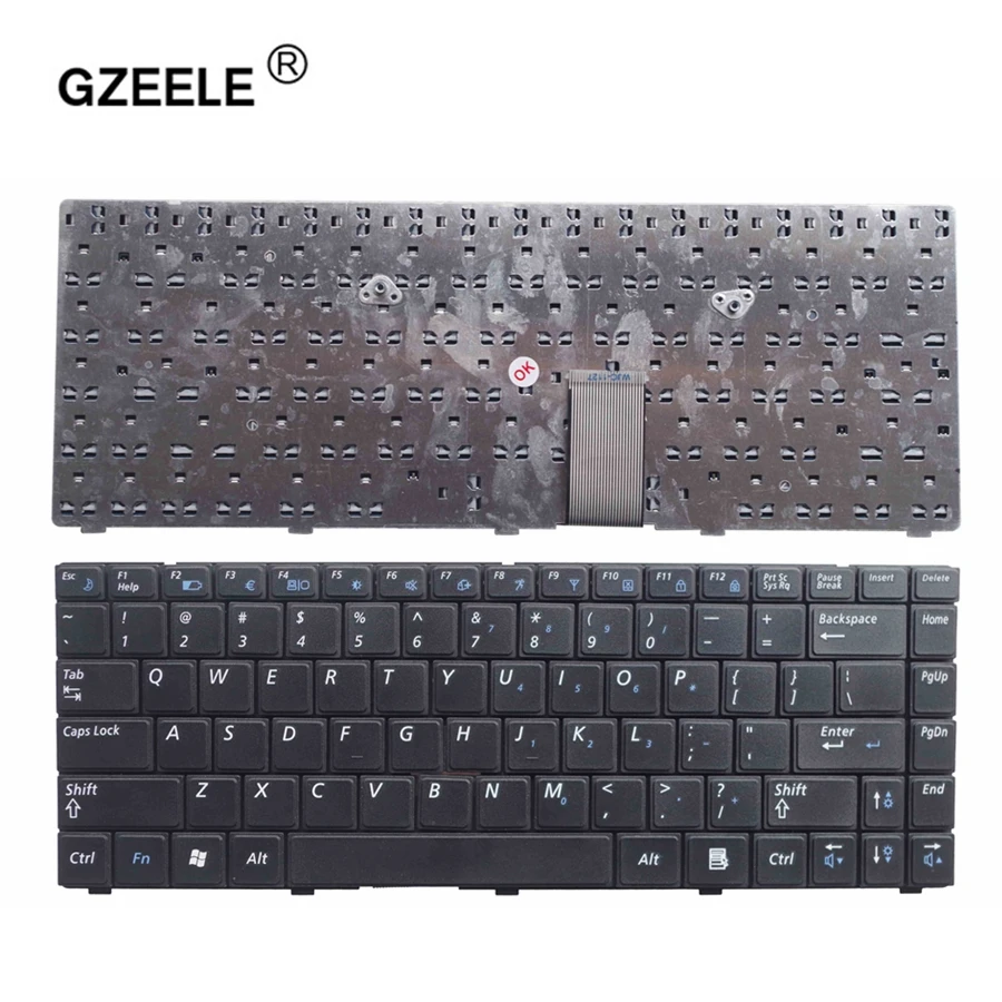 

GZEELE NEW English keyboard for Samsung R429 R467 R468 R440 R430 RV410 laptop Keyboard V450681AS1