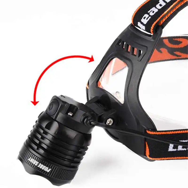 5000LM XM-L T6 LED Headlamp torch flashlight 18650 Headlight Flashlight Head Light Lamp powerful led flashlight fanatic #4S14 (4)