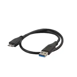 Новый высококачественный кабель для передачи данных Super speed USB 3,0 Male A to Micro B кабель для внешнего жесткого диска HDD 19MAR14