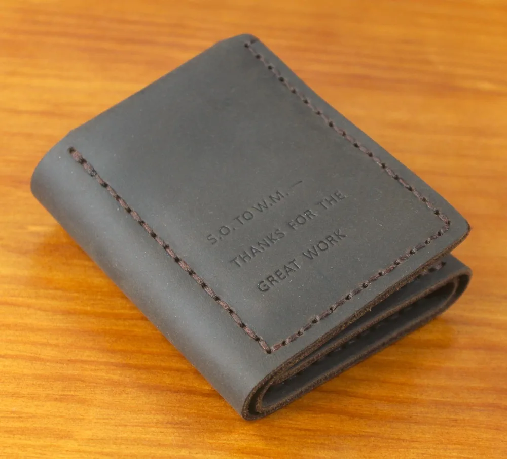 

The Secret Life Of Walter Mitty Wallet Men Genuine leather Wallet Vintage Crazy horse Leather men wallet Handmade male purse