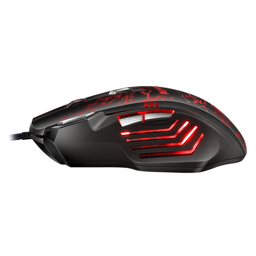 APEDRA Programmable USB Wired Gaming Mouse 7Buttons 3200DPI Optical Computer Mouse Gamer Mice for P