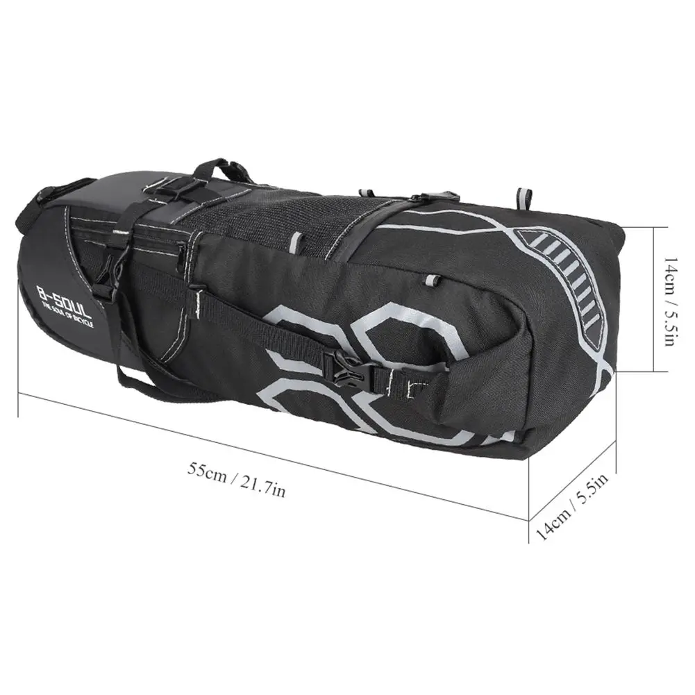 B-SOUL 10L велосипедная сумка, сумка для заднего сиденья велосипеда, сумка для хранения инструментов для велосипеда, велосипедная сумка для седла и хвоста, велосипедная сумка для хранения для casco ci