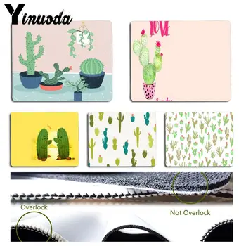

Yinuoda Anime Plant cactus Gamer Speed Mice Small Rubber Mousepad Size for Size for 180x220x2mm and 250x290x2mm Small Mousepad