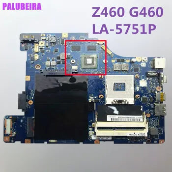 

PALUBEIRA FREE SHIPPING 4CMFG NIWE1 Laptop Motherboard for lenovo G460 Z460 LA-5751P HM55 Chipest GPU DDR3