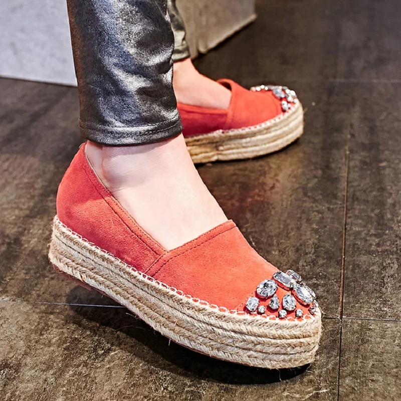 Mujer rouge gris Espadrilles Fashions Nouveau Plataforma Noir Femmes Zapatos Womans Chaussures Femme Dames 2018 57ZO1fq