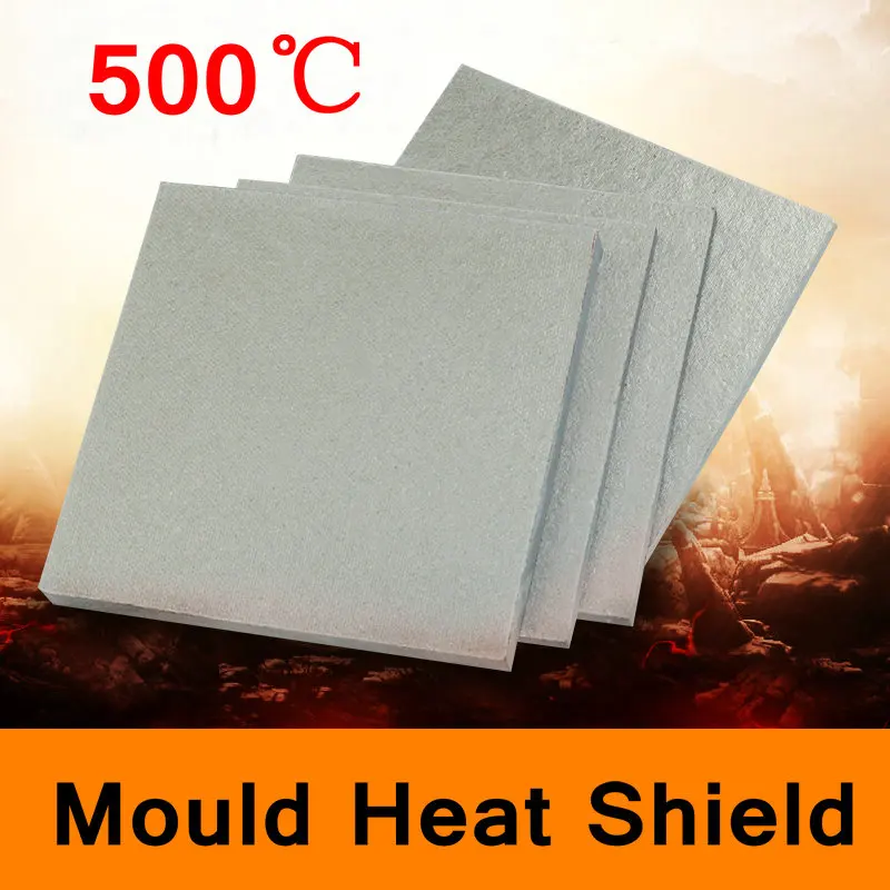 Mould Heat Shield Sheet 300℃//500℃//800℃//1000℃ Temperature Insulation Board Plate
