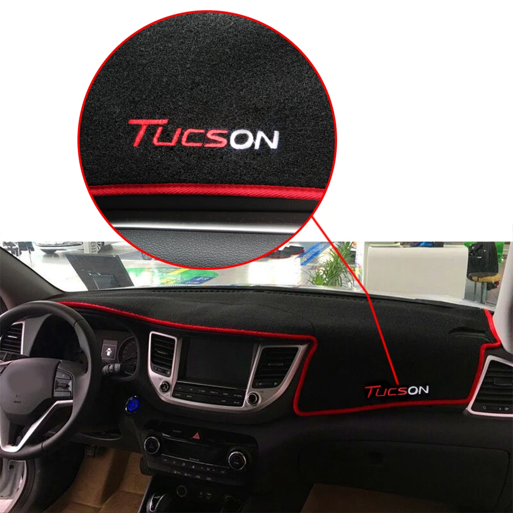 Чехол для приборной панели автомобиля Hyundai New Tucson 2016 2017 коврик защиты от солнца