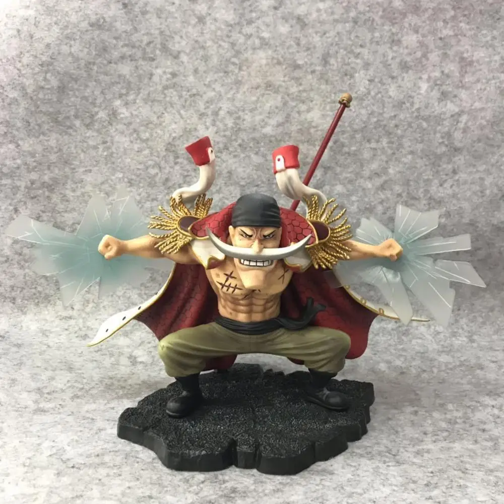 Anime One Piece Portrait Of Pirates Sailing Again Edward Newgate Gura Gura No Mi Ver Statue Pvc Action Figure Model Toys Doll Action Figures Aliexpress