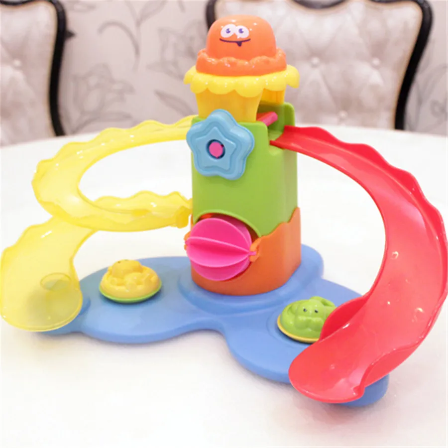 

Bath Toys 13-24 Months Rubber Faucet Bath Toy Spray Inflatable Pool Bathing Babies Jouet Bain Tumbler Interactive Toys 80M017