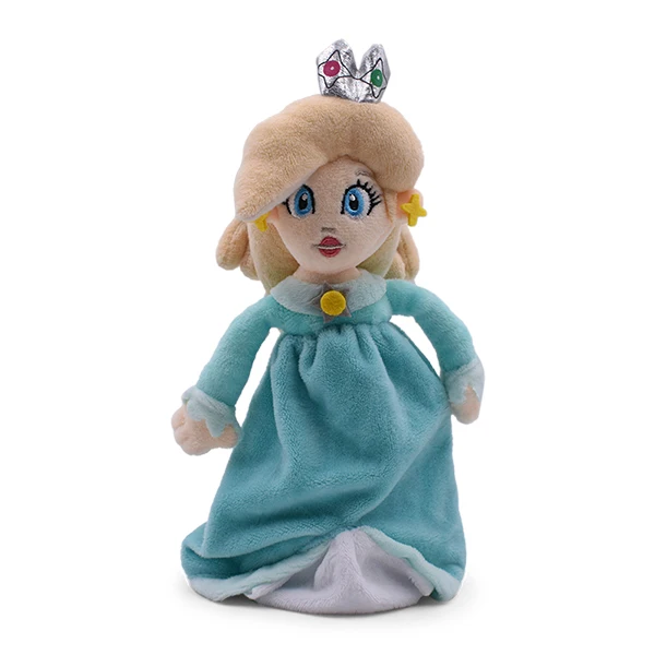 20 см Super Mario Bros Розовая Принцесса персиковая Маргаритка Мягкая Плюшевая Кукла - Цвет: Синий
