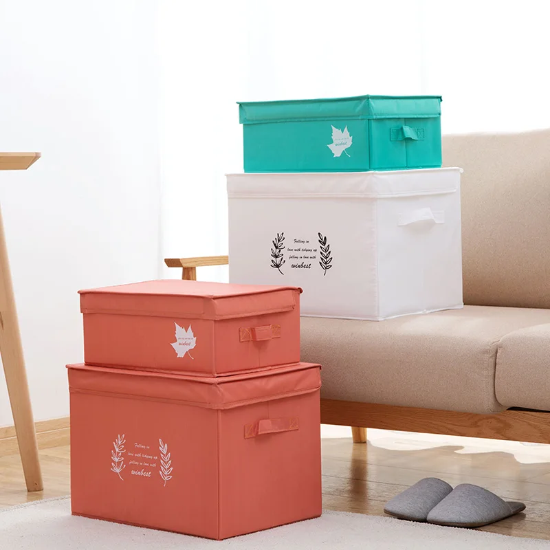 Oxford cloth at home can be washed with a cover storage box folding