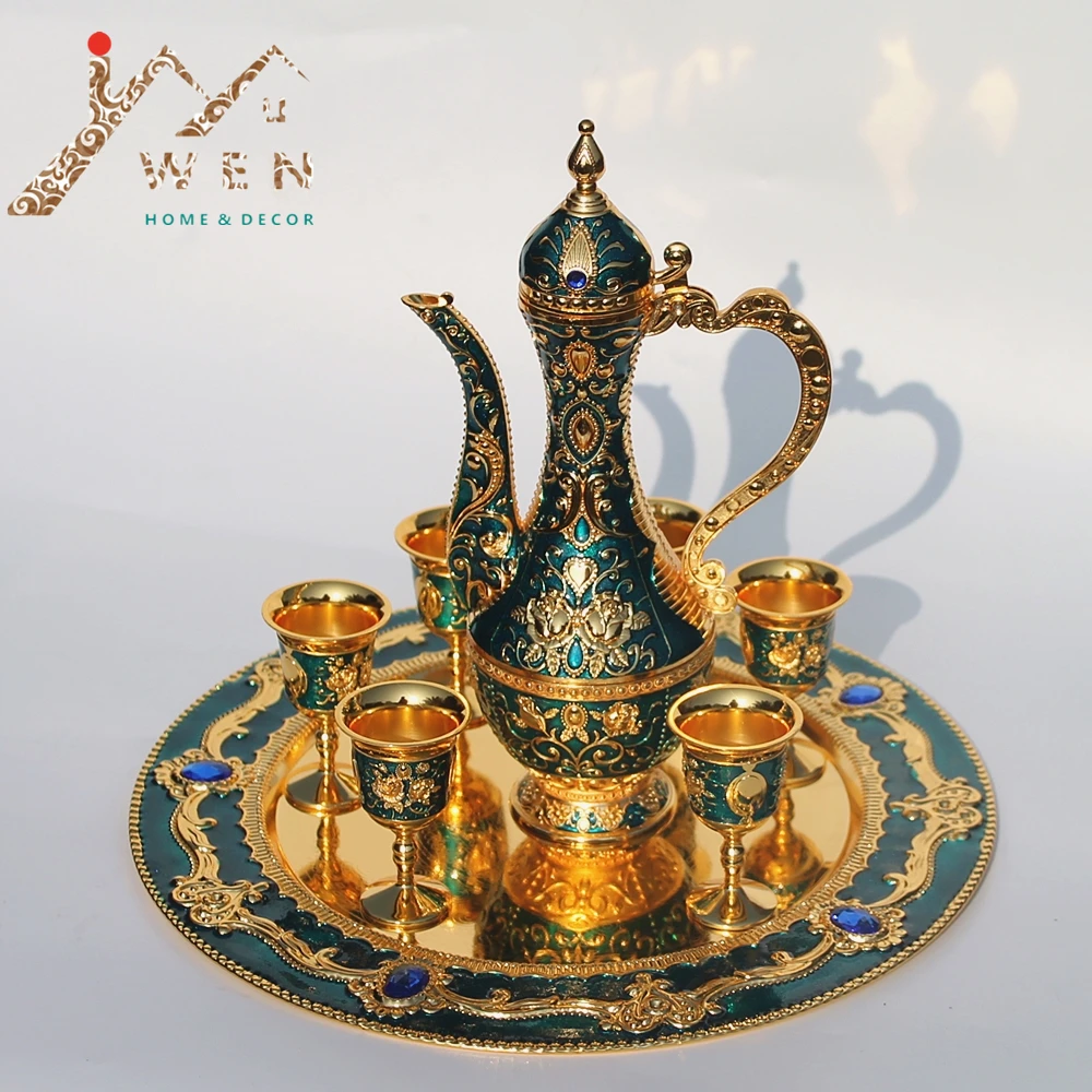 Набор Винный из цинкового сплава с цветочным узором 12 дюймов|wine set|set wineset fashion |