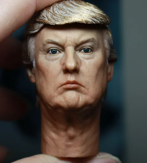 

[ESTARTEK] FUNTOYS 1/6th scale Donald Trump Head Sculpt for 12inch Enterbay Did Action Figure DIY