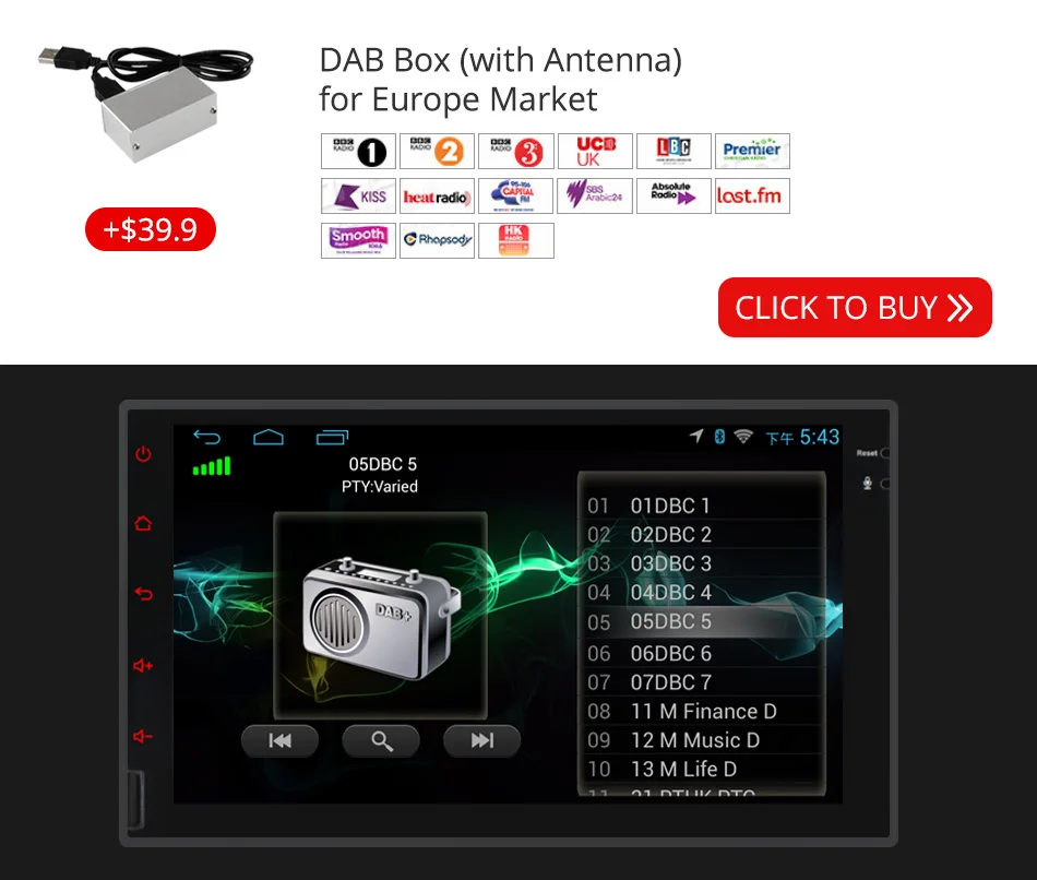 Flash Deal Ownice K3 2Din Android 9.0 7" HD Car Radio Universal DVD Multimedia Player GPS Navigation Car Stereo Support Bluetooth USB Video 47