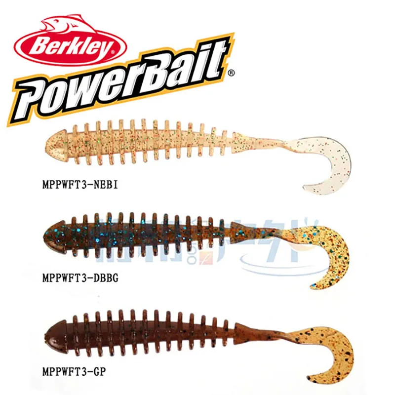 

Original Berkley Brand Powerbait MPPWFT3 Pulse 8Pcs/Lot Soft Fishing Lure Three Colors 8cm Swimbait Silicone Bait Fishing Tackle