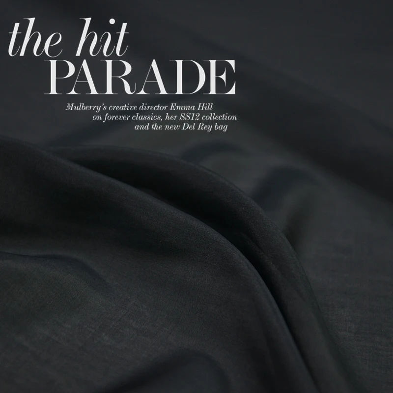 

A silk fabric that is suitable for real silk, black soft silk, thin, soft, delicate, glossy, silk lining.