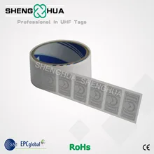 2000 шт./рулон Alien H3 пустой пассивных rfid безопасности тег Label ce rohs EPC Global 1.41*0.87 дюймов UHF RFID Стикеры