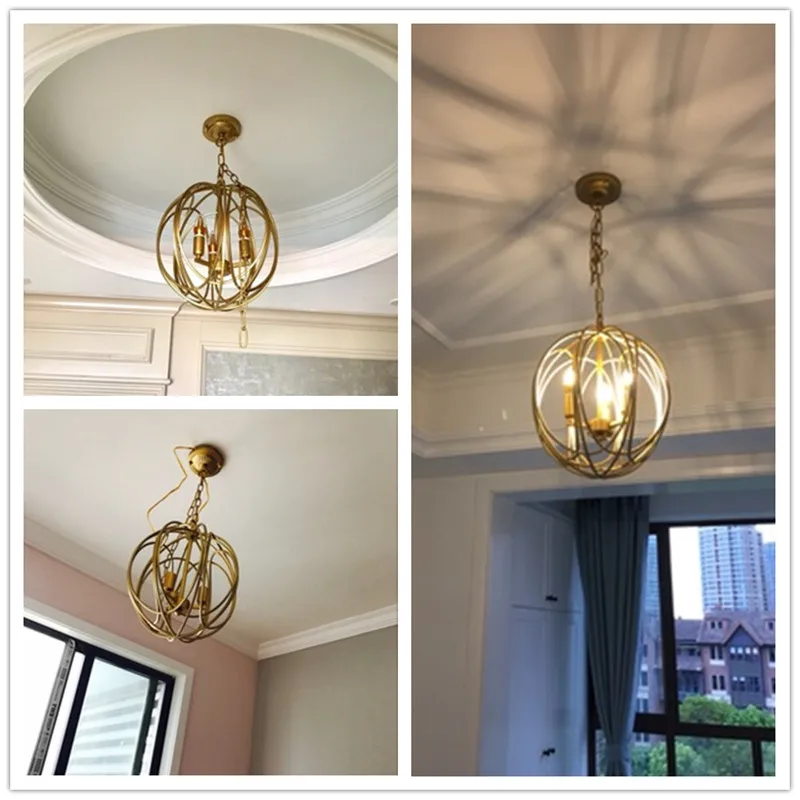 2017-New-Sale-American-Village-Fashion-Golden-Iron-Pendant-Lamp-Bedroom-Living-Room-Restaurant-Art-Lights (4)