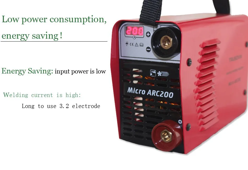 Сварочный инструмент мм 3,2 мм электрод специальный сварВ щик В 230 В/220 В мини 200A инвертор DC IGBT сварочный аппарат/Сварочное оборудование