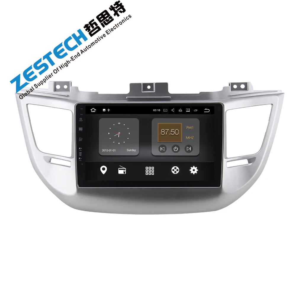 Excellent 4 core android 7.1 car dvd player for Hyundai Tucson 2015-2017 with radio gps navigation multimedia 1
