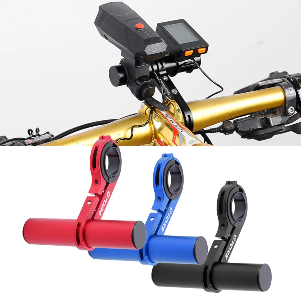 

Aluminum Alloy Bike Handlebar Extension Bicycle Mount Extender Holder for Light Lamp Bike Stopwatch Bracket 31.8/25.4mm