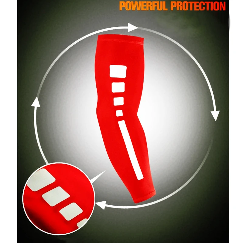 1 шт. рукав для мужчин и женщин. УФ спортивный компрессионный для бейсбола, баскетбола, футбола, боулинга, тенниса, гольфа