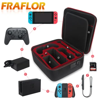 

For Switch NS Console Storage Bag Case Handbag Shoulder Collection Bag for Switch Dock NS Pro Controller Cards