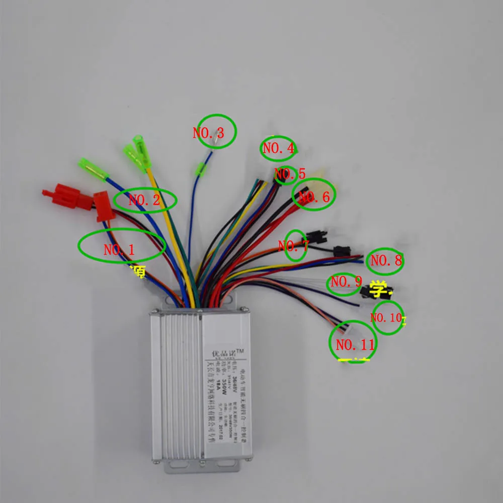 Excellent 36V/48V 350W ebike/e bike/e-bike controller Electric Bike controllers 36V brushless Controller electric scooter 0