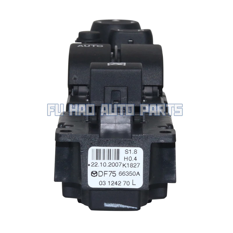 Interruttore Alzacristalli Elettrico Originale Mazda Lato Guida - GP7A-66-350C - Ricambio Specifico Per Modello
